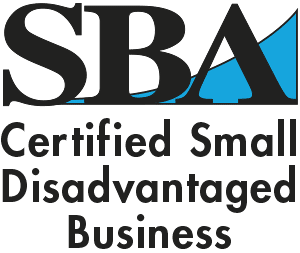 SBA Certified Small Disadvantaged Business logo